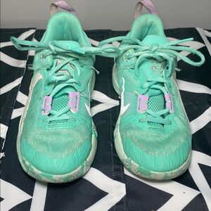 Nike Boy Mint Purple Giannis Immortality 2 Sneakers